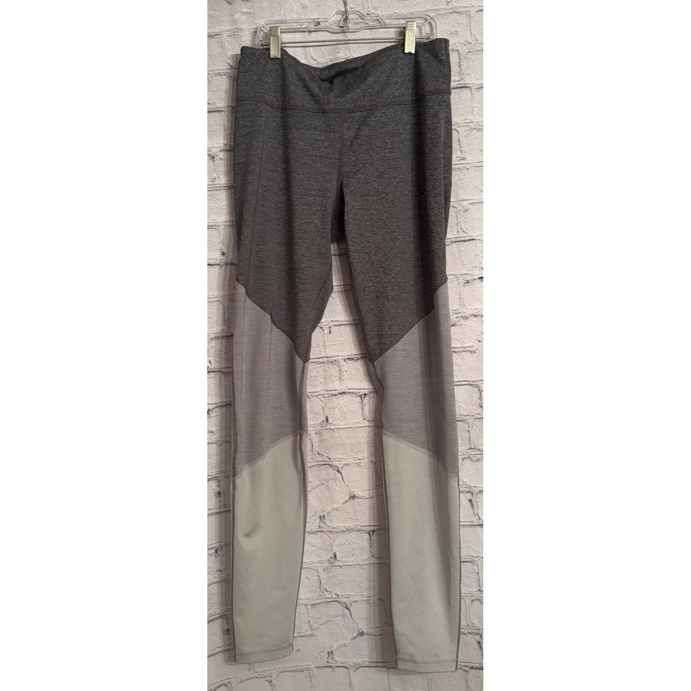 Old Navy Active Colorblock Leggings Womens Size Tall L Gray Athletic‎ Go Dry
